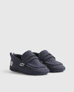 Baby Boy Navy Loafers