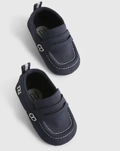 Baby Boy Navy Loafers