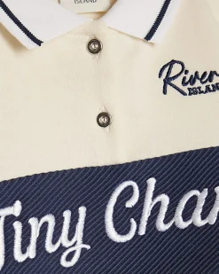 Baby Boys Navy Tiny Champ Polo Shirt Set