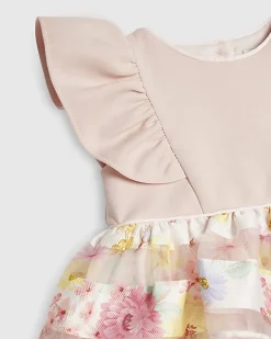 Baby Girls Pink Floral Dress