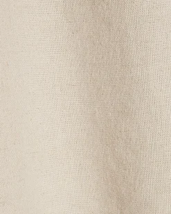 Beige Linen Blend Tank Top