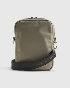 Beige Nylon Cross Body Bag