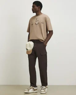 Beige Oversized Fit Renaissance T-Shirt