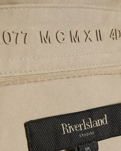 Beige Regular Fit Classic Overshirt