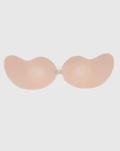 Beige Stick On Mango Bra