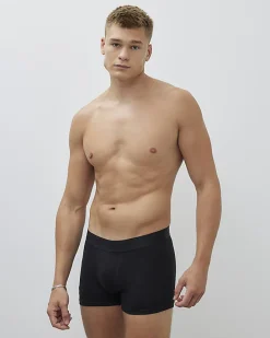 Black 10 Pack RI Jacquard Waistband Trunks