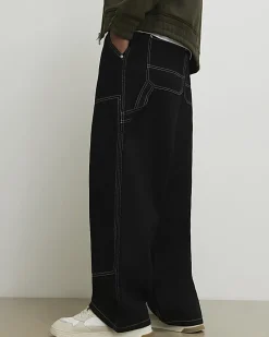 Black Baggy Fit Jeans