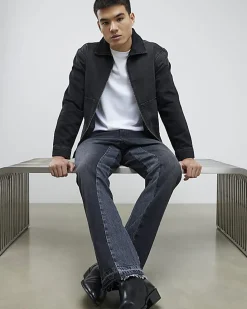 Black Bootcut Jeans