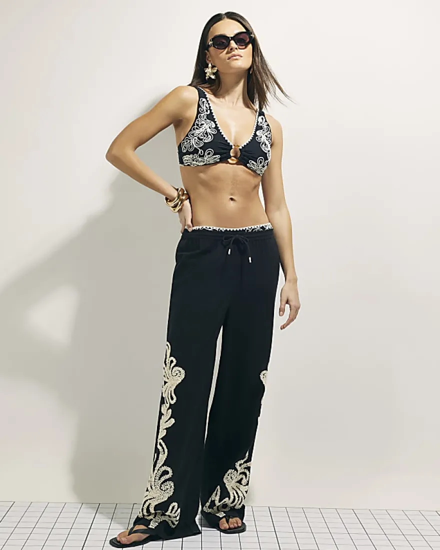 Black Cornelli Bikini Top