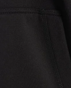 Black Essential Regular Fit Hoodie