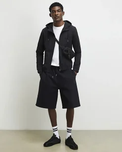 Black Hooded Jacket