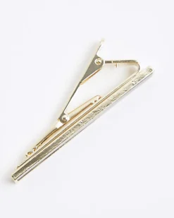 Black Inlay Tie Slide