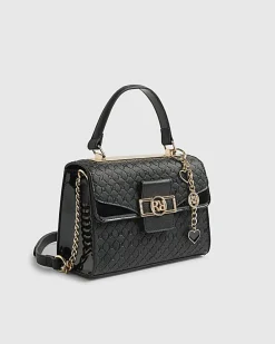 Black Mini Cross Body Tote Bag