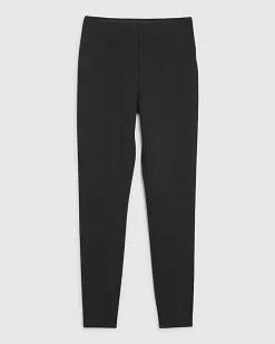 Black Ponte Leggings