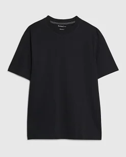 Black Regular Fit Crew Neck T-Shirt
