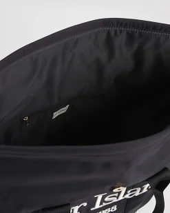 Black Roll Top Holdall Bag