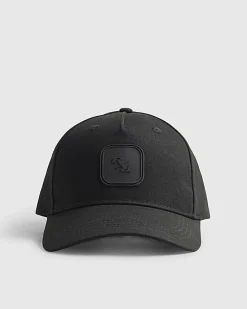Black RXR Rubberised Badge Cap