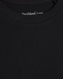 Black Short Sleeve Loose Fit Top