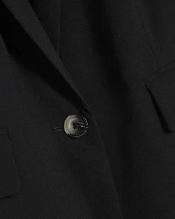 Black Single Breasted Blazer