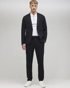 Black Skinny Fit Suit Trousers