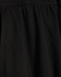 Black Slim Fit Cargo Trousers