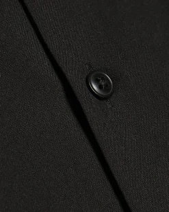 Black Slim Fit Long Sleeve Shirt