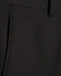Black Slim Fit Stretch Chino Trousers