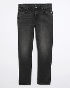 Black Slim Fit Stretch Jeans