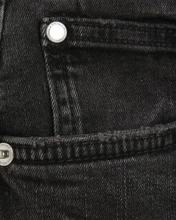 Black Slim Fit Stretch Jeans