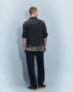 Black Straight Leg Jeans