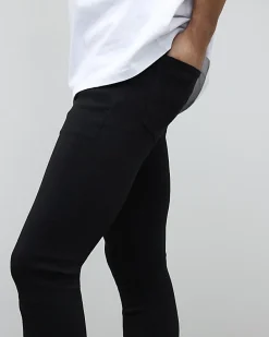Black Super Skinny Stretch Jeans