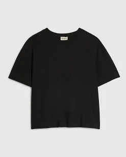 Black T-Shirt and Trousers Set
