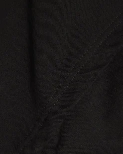 Black Wrap Loungewear Set