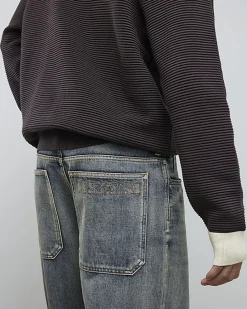 Blue Baggy Fit Jeans
