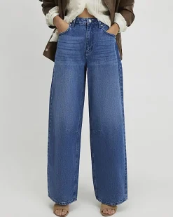 Blue Baggy Fit Jeans