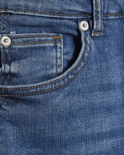 Blue Comfort Skinny Jeans