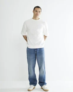 Blue Loose Fit Jeans