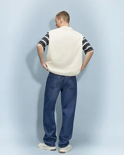 Blue Loose Fit Jeans