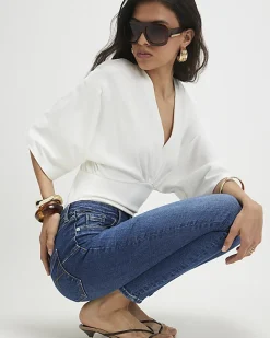 Blue Molly Sculpt Skinny Jeans