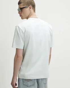 Blue Oversized Fit Cote Bleue Crest T-Shirt