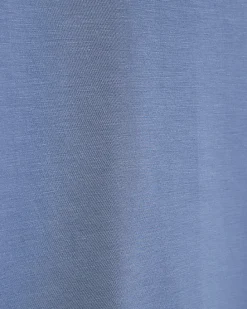 Blue Premium Short Sleeve Boxy T-shirt