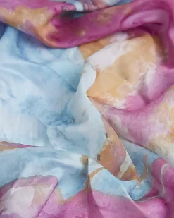 Blue Print Scarf