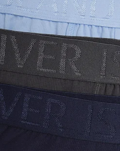 Blue RI Jacquard Pack Of 5 Trunks