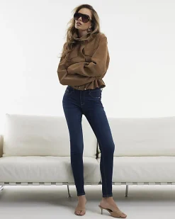 Blue Sculpt Skinny Jeans