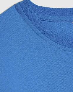 Blue Short Sleeve Slim Fit T-Shirt