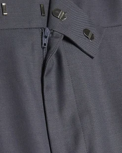 Blue Slim Fit Suit Trousers