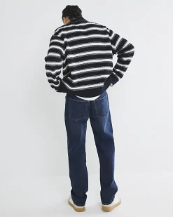 Blue Straight Fit Jeans