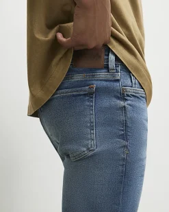 Blue Super Skinny Stretch Jeans