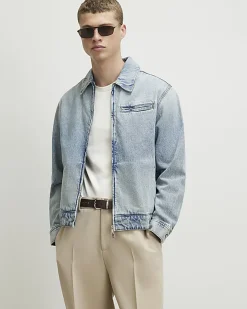 Blue Washed Denim Jacket