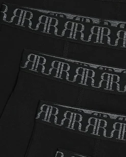 Boys Black Pack Of 5 Boxers
